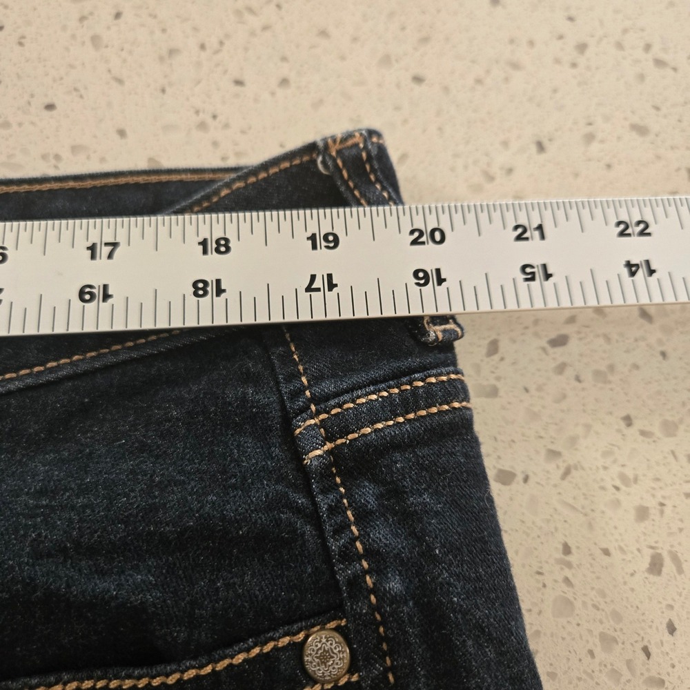 Find Your  Aura Jeans Womens 18 Instantly Slimming Jeans Dark Wash Straight - Picture 7 of 8